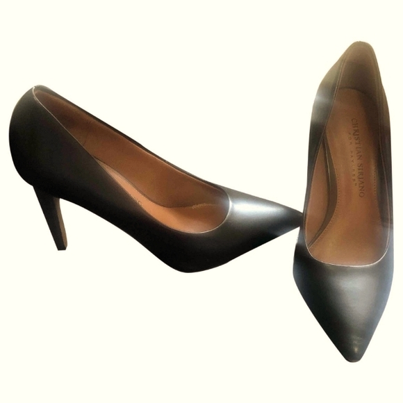 Christian Siriano | Shoes | Christian Siriano Black Heels Size 1 | Poshmark